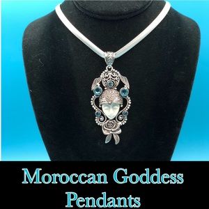 🆕 MOROCCAN GODDESS PENDANT 925/SS